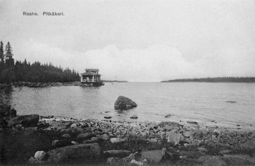 Melanderin kylpyhuone PItkässäkarissa. Kuva: Raahen museo.