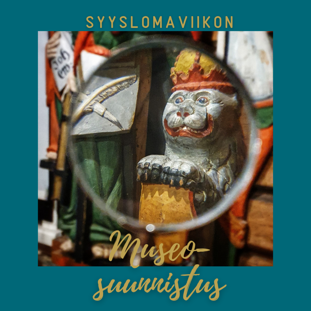 Syyslomaviikolla Raahen museoissa museosuunnistetaan.