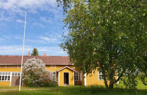 Ojalan kotiseutumuseon päärakennus. Kuva: Raahen museo.